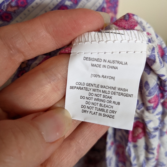 Abel the label secret romance boho Gypsy dress - Picture 11 of 12